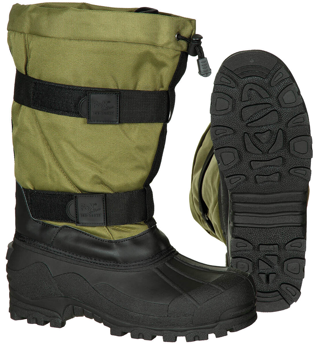 Thermo Boots Fox 40 C-Green Rubber Sole-Up to-40?C-Removable Inner Shoe Magnum
