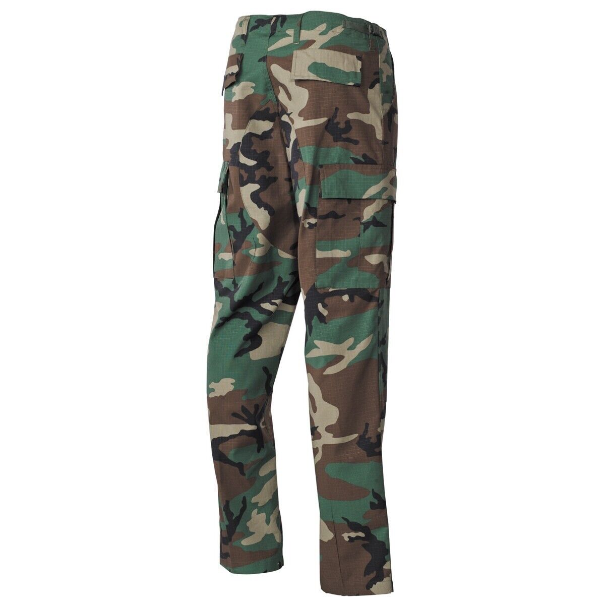 MFH US Combat Pants BDU Ripstop Woodland