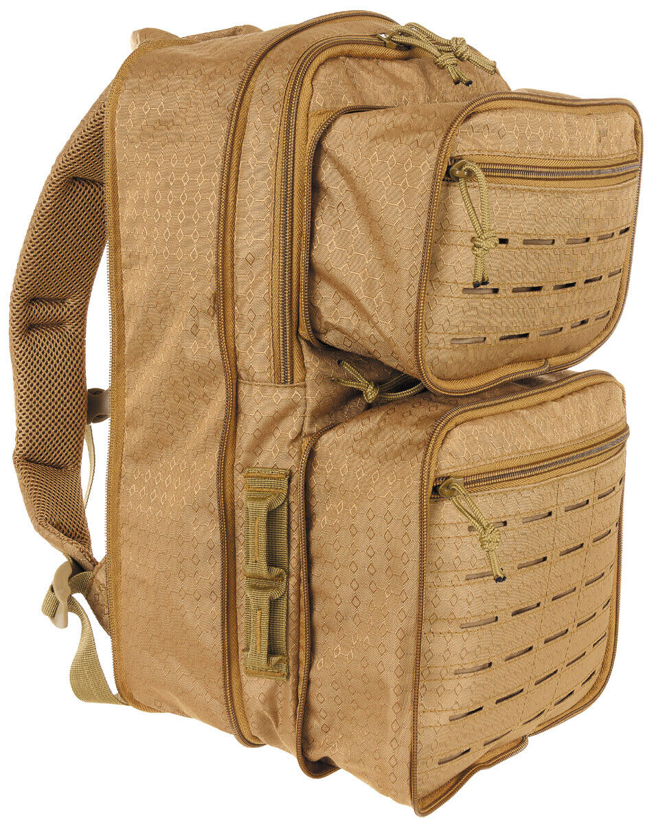 Outdoor Hiking Adjustable Backpack Military Army Compress 7-15L Coyote Tan