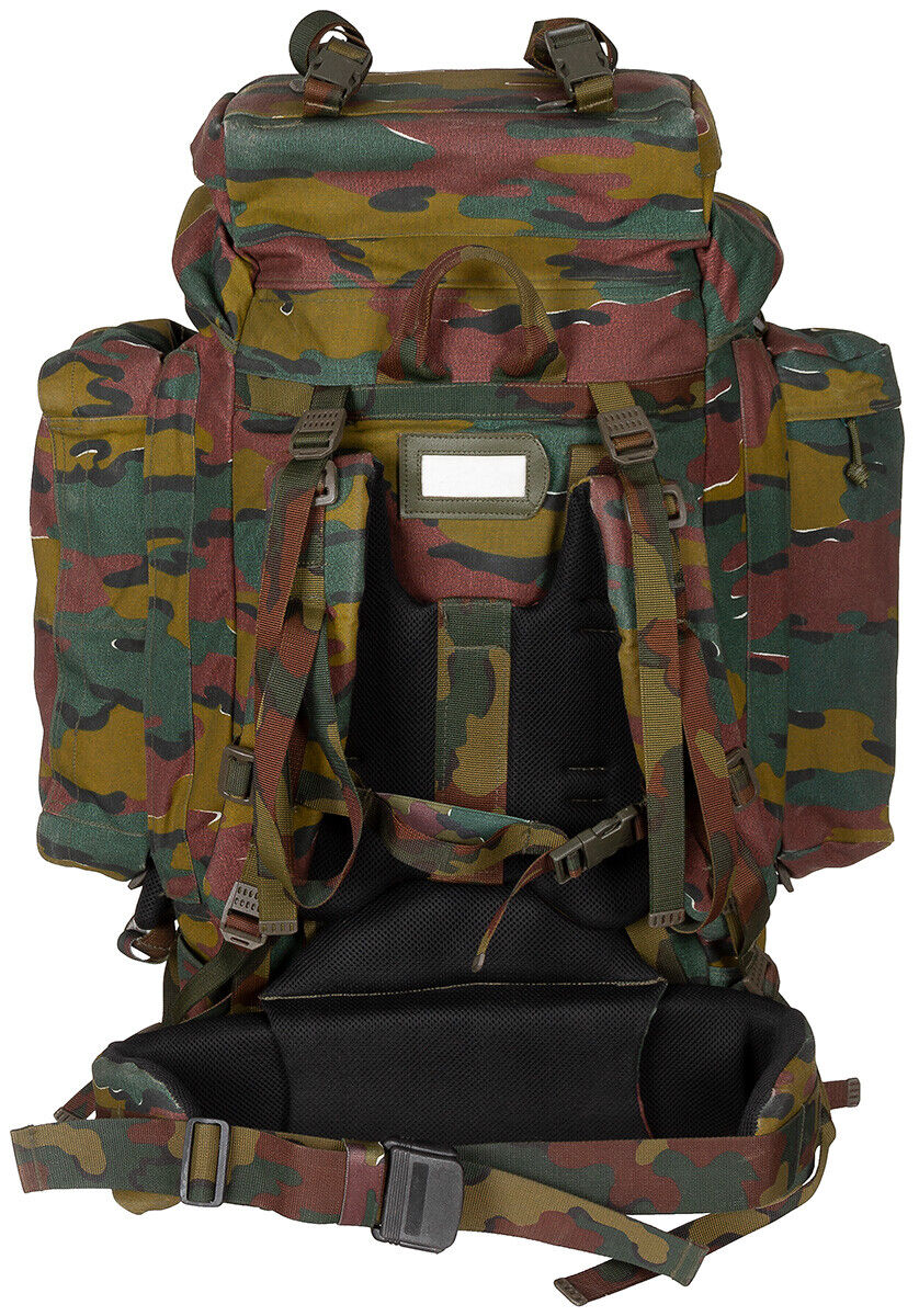 Original Belgian Army Backpack 120L Camo – Used
