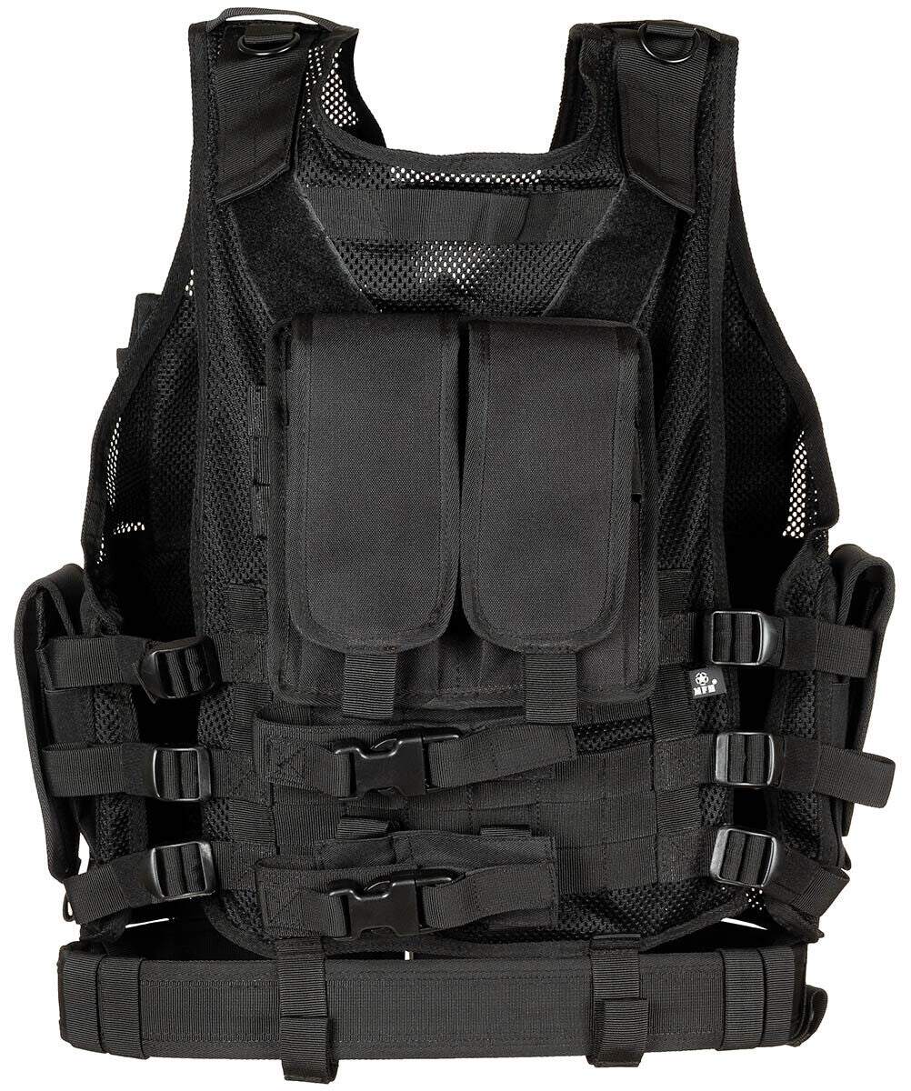 MFH Vest USMC with Belt Black
