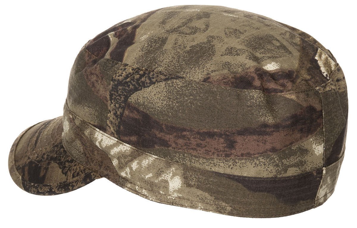 US BDU Cap American Army Camo Field Hat Ripstop Military New All Sizes Brown