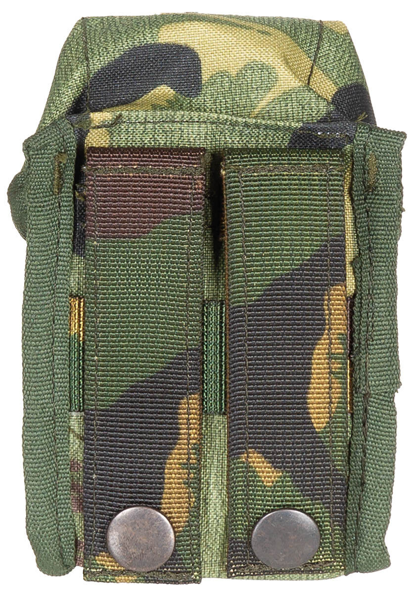 Original Dutch Army Grenade Pouch MOLLE Camo – Like New
