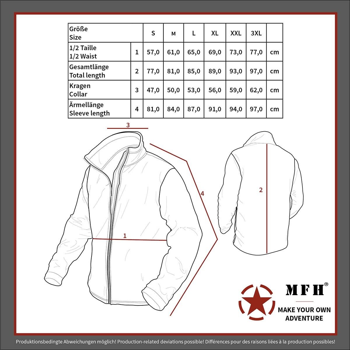 MFH Professional Commando Jacket Smock Ripstop Flecktarn