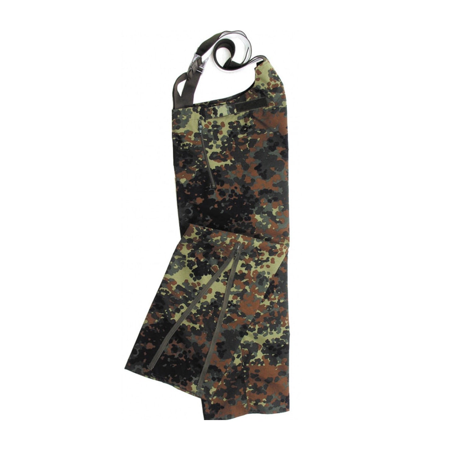 Original German Army Rain Pants Flecktarn – Used