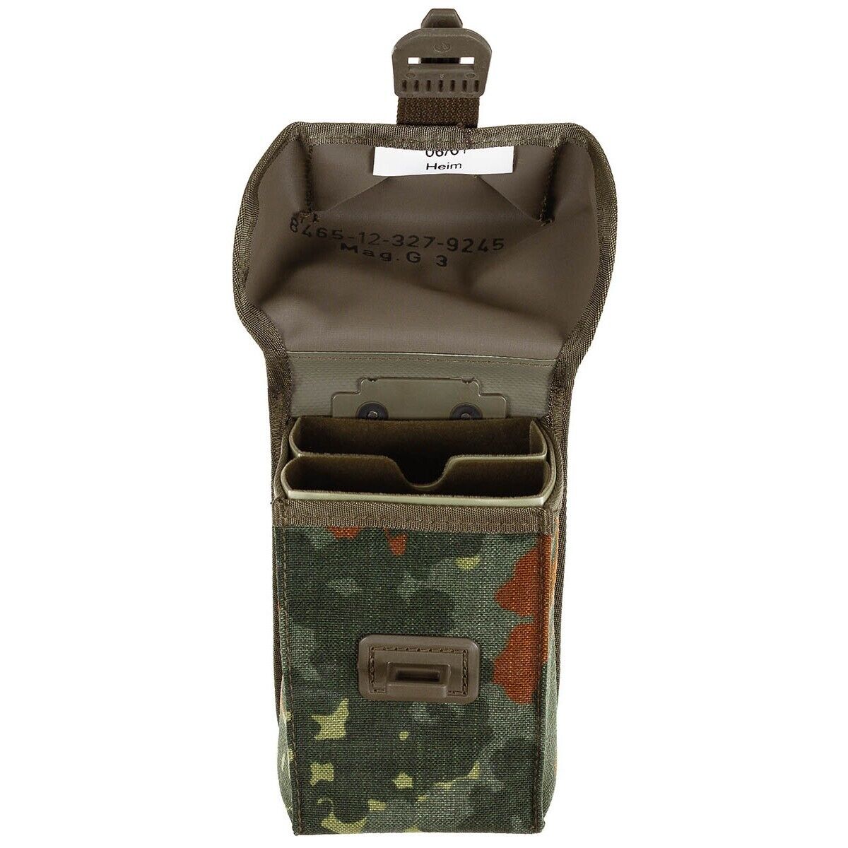German Army Flecktarn Camo Utility Pouch – Bundeswehr Surplus