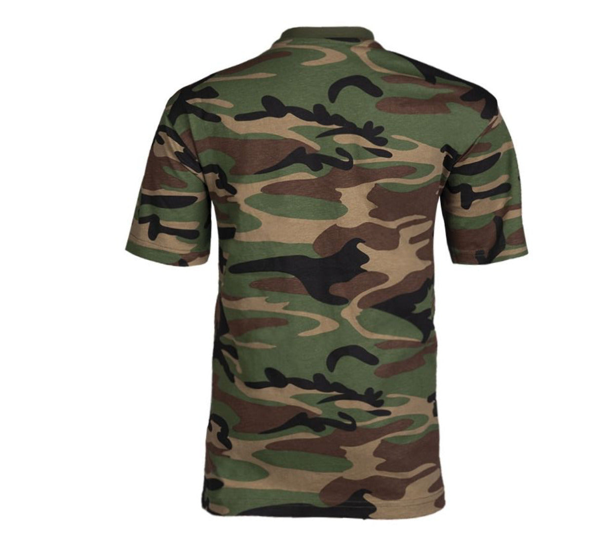 US Army Style Kids Size T-Shirt Outdoor  Camping Sport Camo