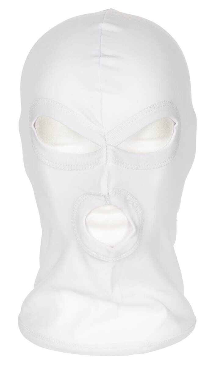 Face Mask Ski Winter Hat 3 Holes Balaclava Hood Beanie Slit Thin