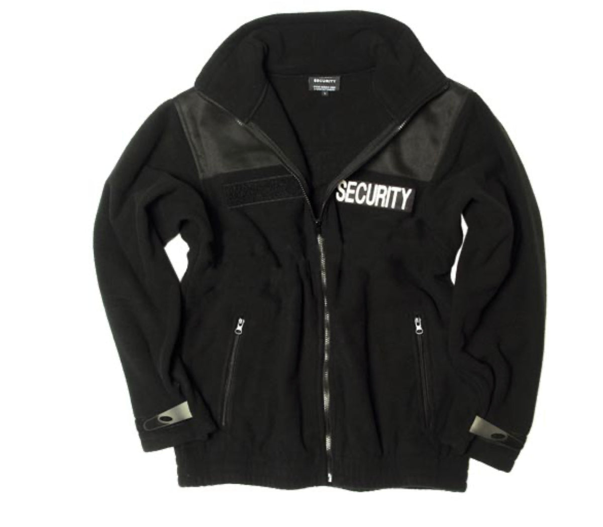 Mil-Tec Security Fleece Jacket Black