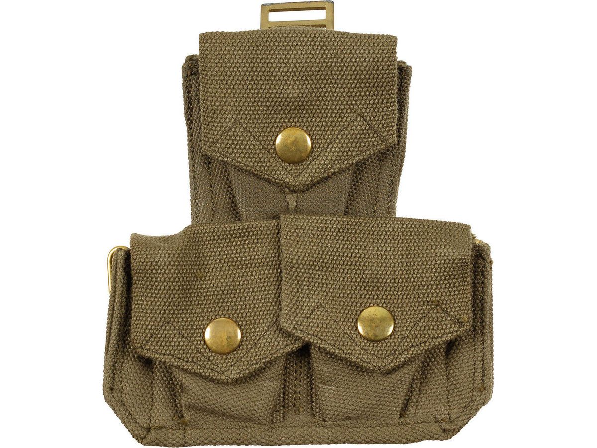 Original British Army Military GB Ammo Pouch OD Green Used