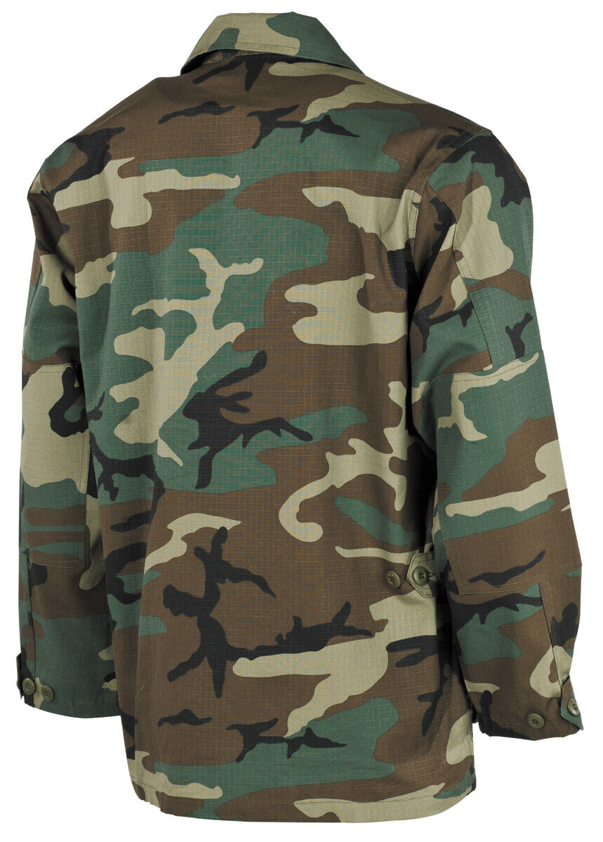 MFH US BDU Field Jacket Ripstop Woodland