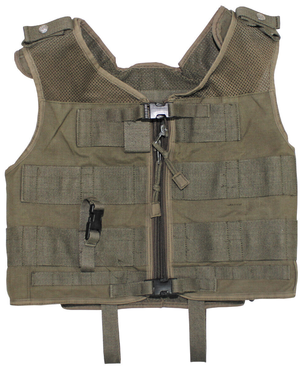 Original Austrian Army Vest Tactical Kaz03 Green – Used