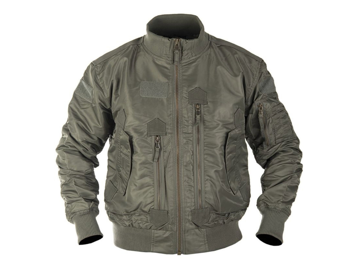 Mil-Tec US Tactical Flight Jacket Olive