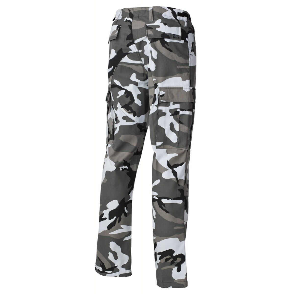 Combat Men's Trousers Reinforced Army Knees&Seat US BDU Winter Urban Camo MFH
