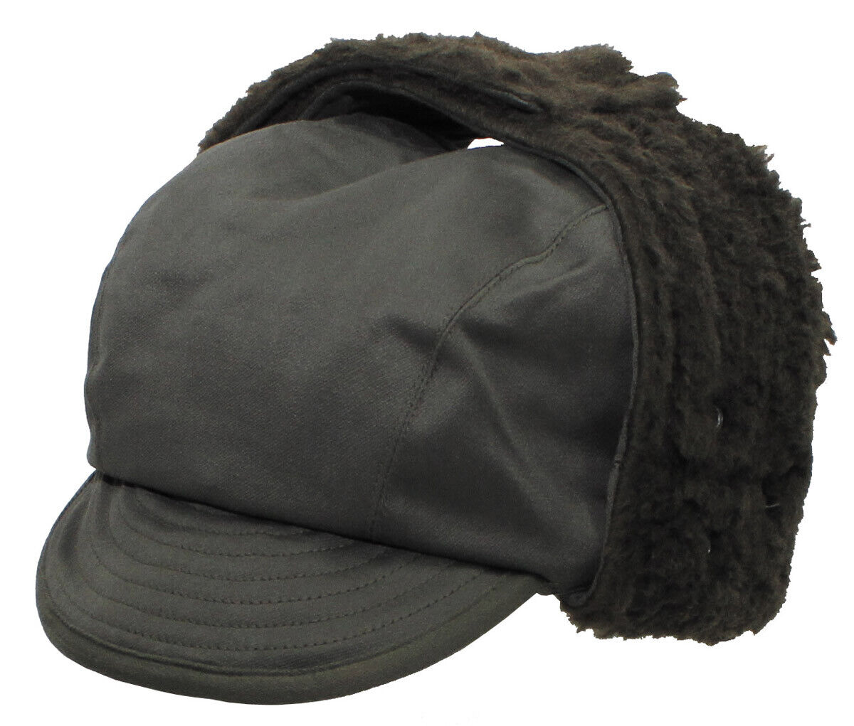 Original French Army Winter Cap Green – Like New