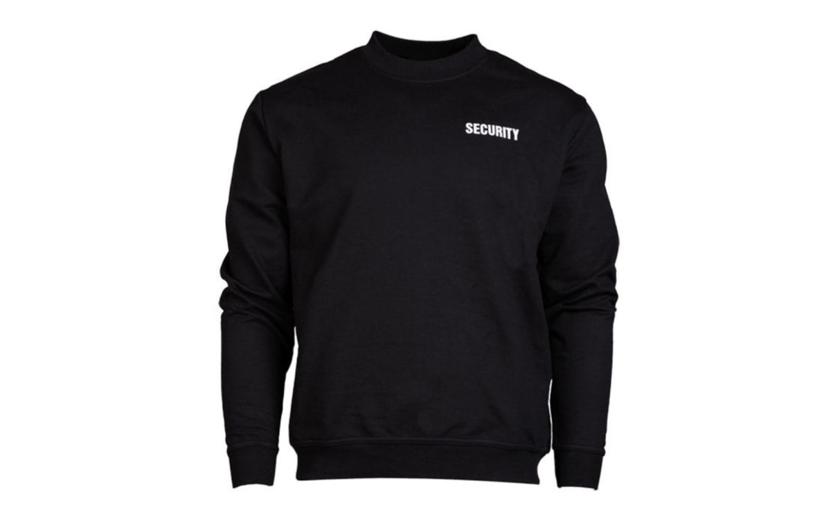 Mil-Tec Security Sweatshirt Black
