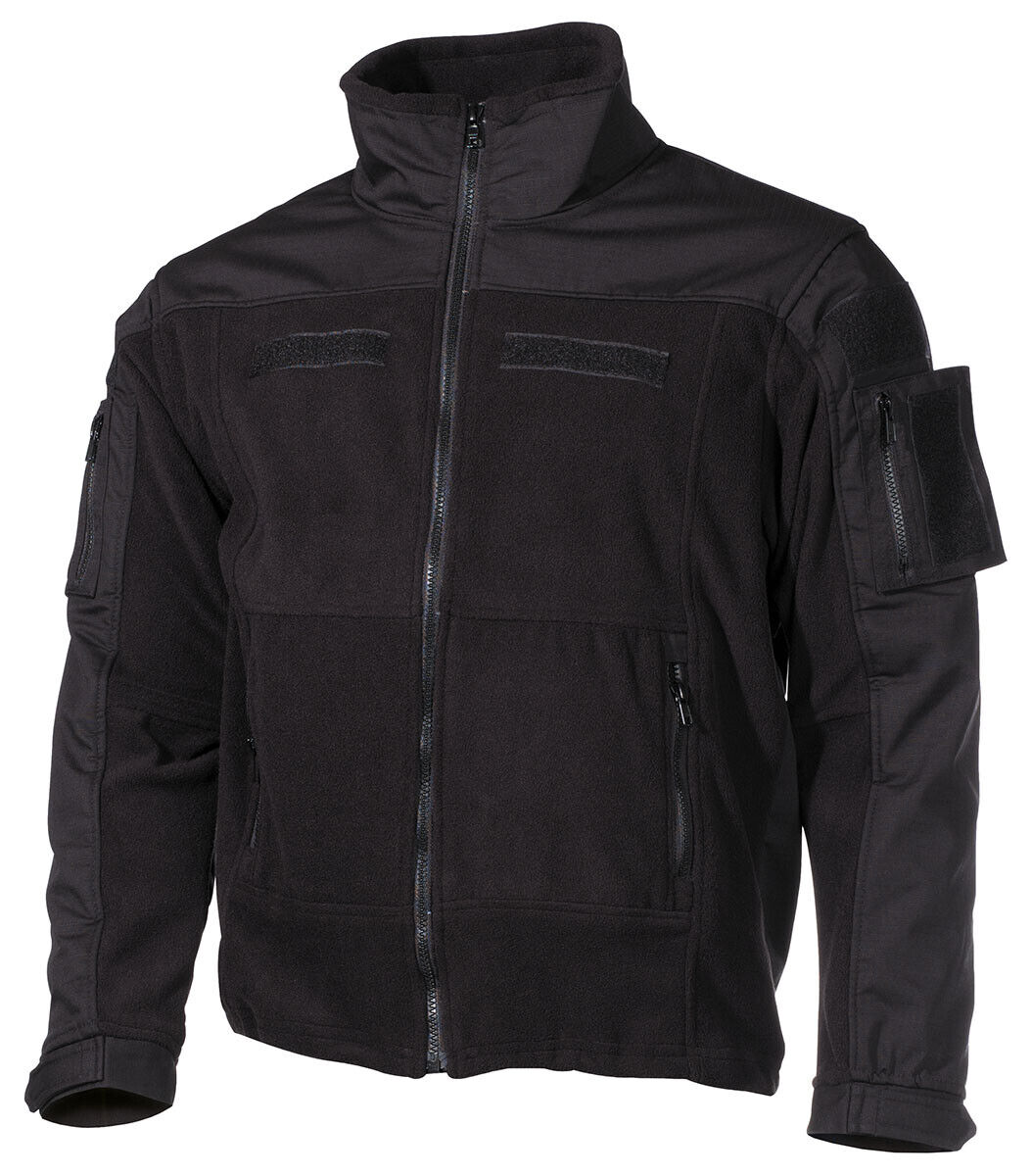 MFH Professional Fleece Jacket Combat Black