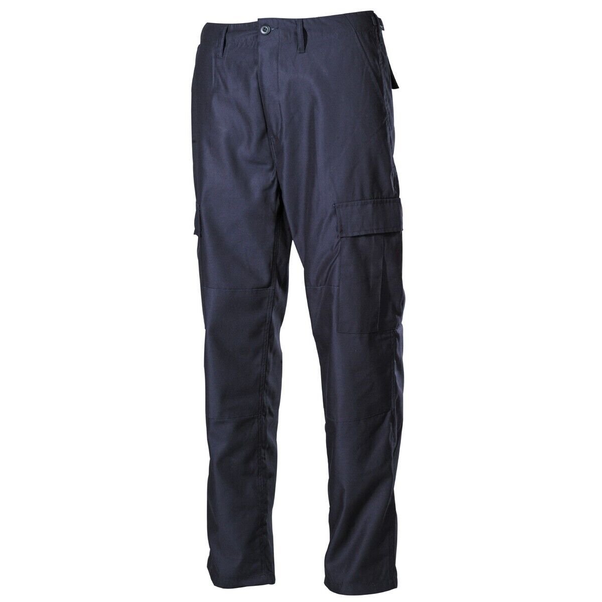 MFH US Combat Pants BDU Reinforced Knees and Seat Blue