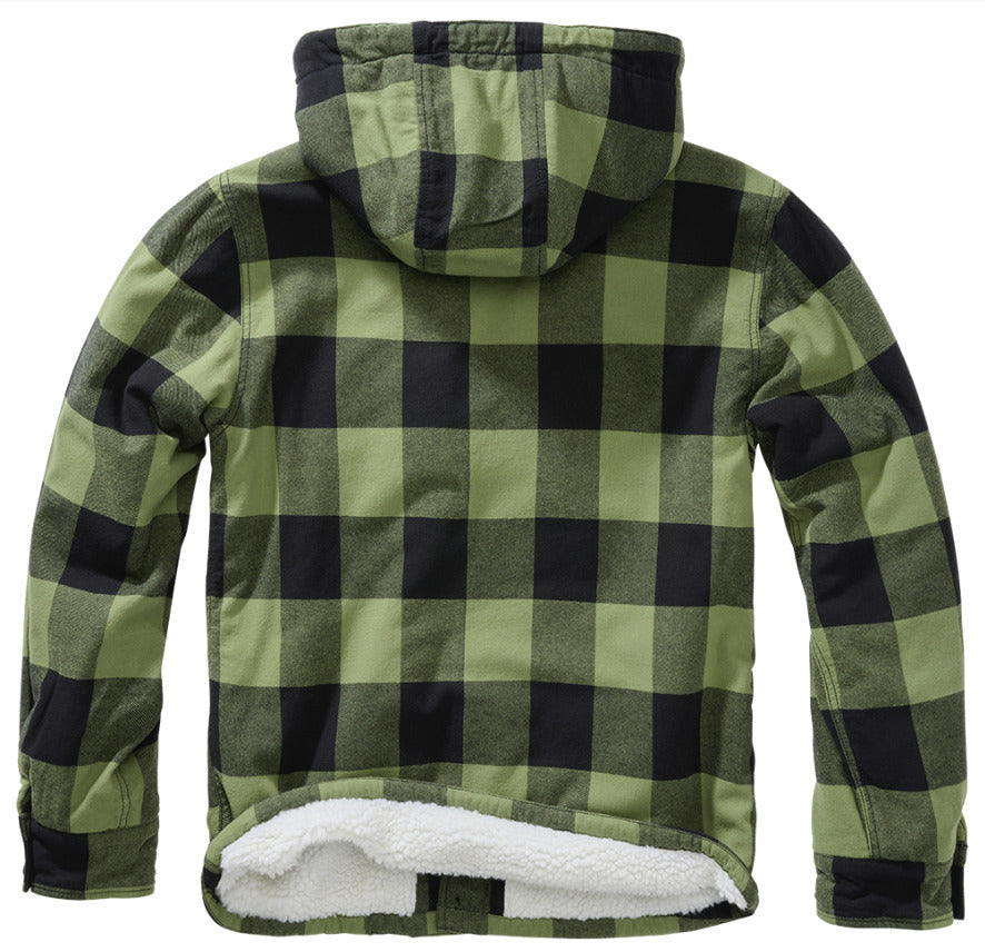 Brandit  Lumberjacket Jacket Hooded Warm Outdoor Stylish Men's