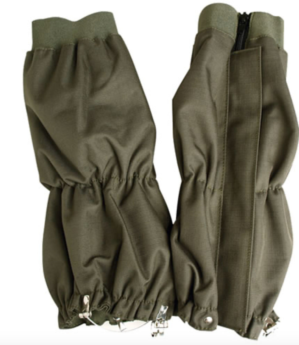 Mil-Tec Steel Wire Fixing Gaiters Olive