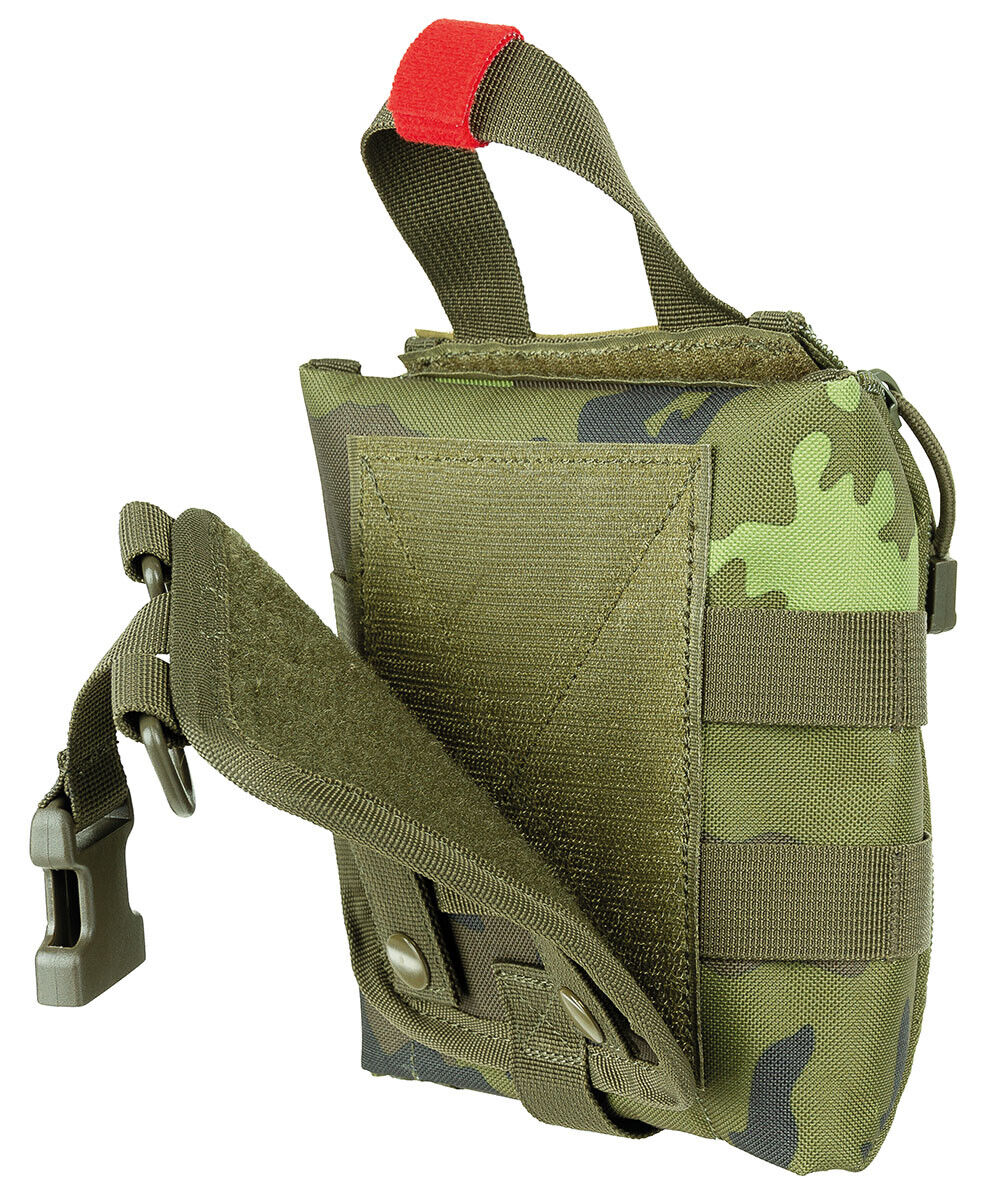 Military Army Combat Medical First Aid Bag Pouch Small MOLLE M 95 CZ Camo