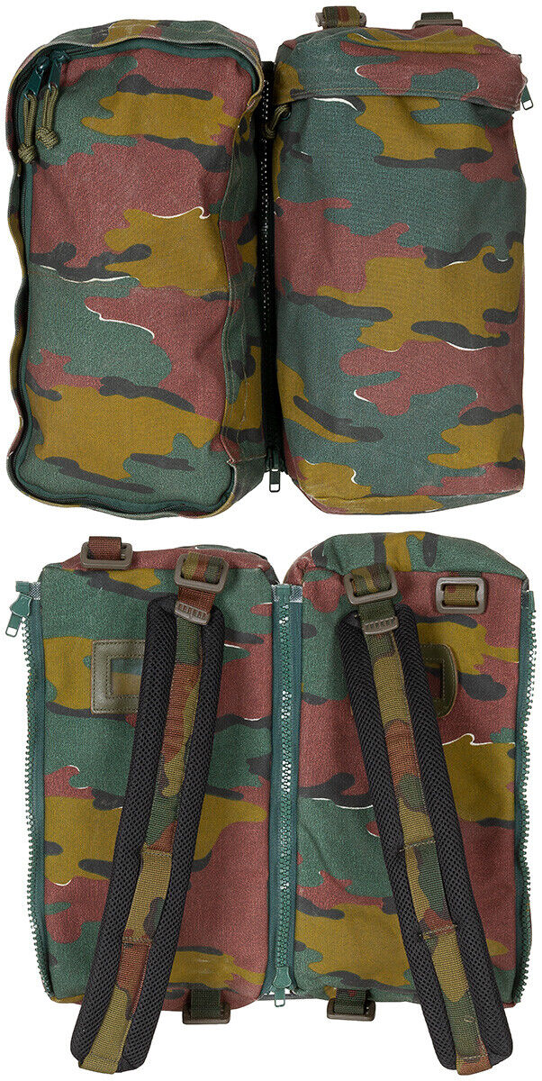 Original Belgian Army Backpack 120L Camo – Used