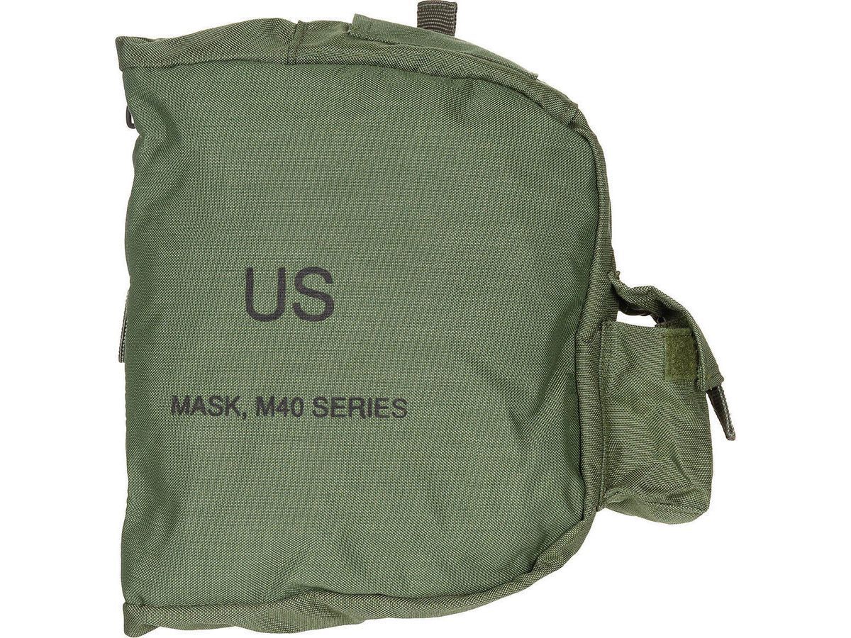 Original US Army Bag for Protective Mask M40 Green – Like New