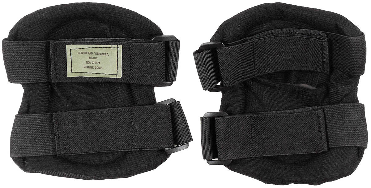 Elbow Pads Tactical Military Army Combat Defence black