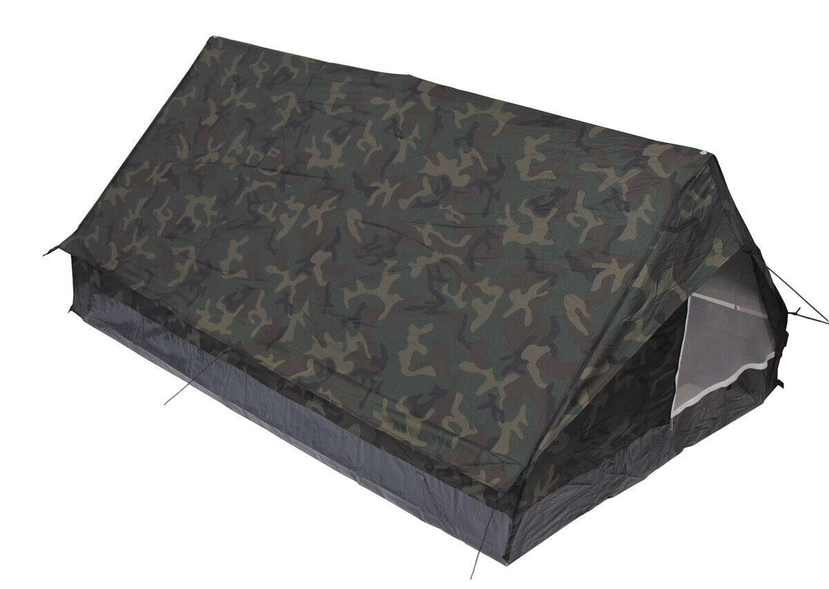 Mini-pack Tent 2-Person Woodland Single-Walled Mosquito Net Non-Slip Groundsheet