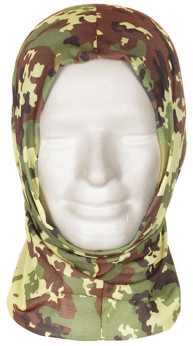 Army Fleece Neck Gaiter One-Size-Fits-All 100% Polyester Vegetato Camo