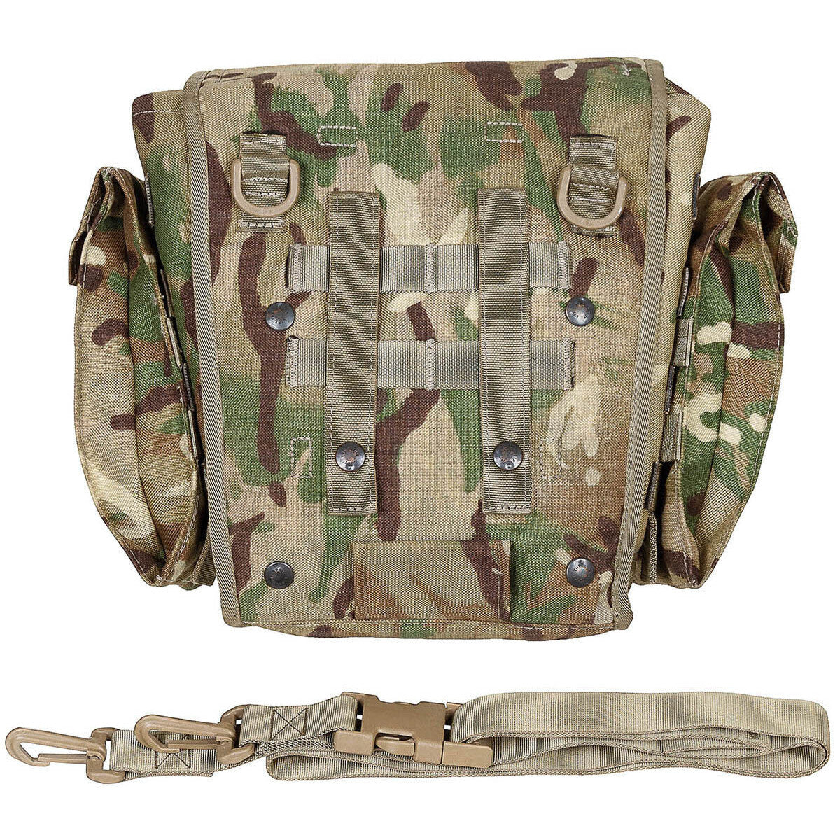 GB Original Military Bag For Protective Mask MTP Camo Used