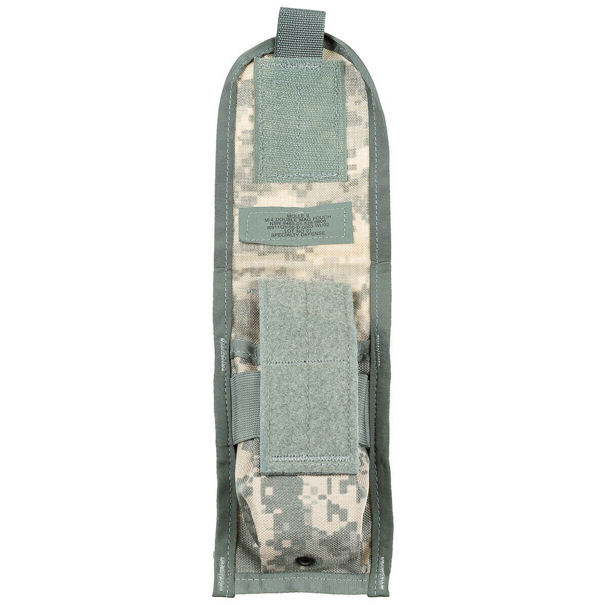 Original US Army Military Mag Pouch M4 AT-Digital Molle II ca.20x7.5x5cm