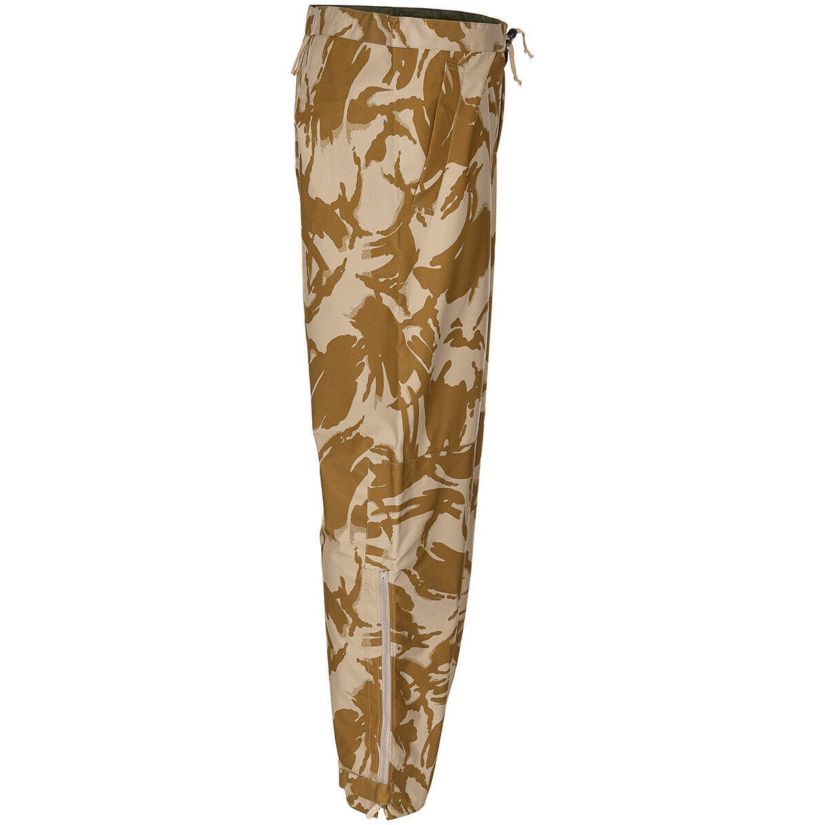 Original British Army Military Waterproof Rain Pants DPM Desert Camo New