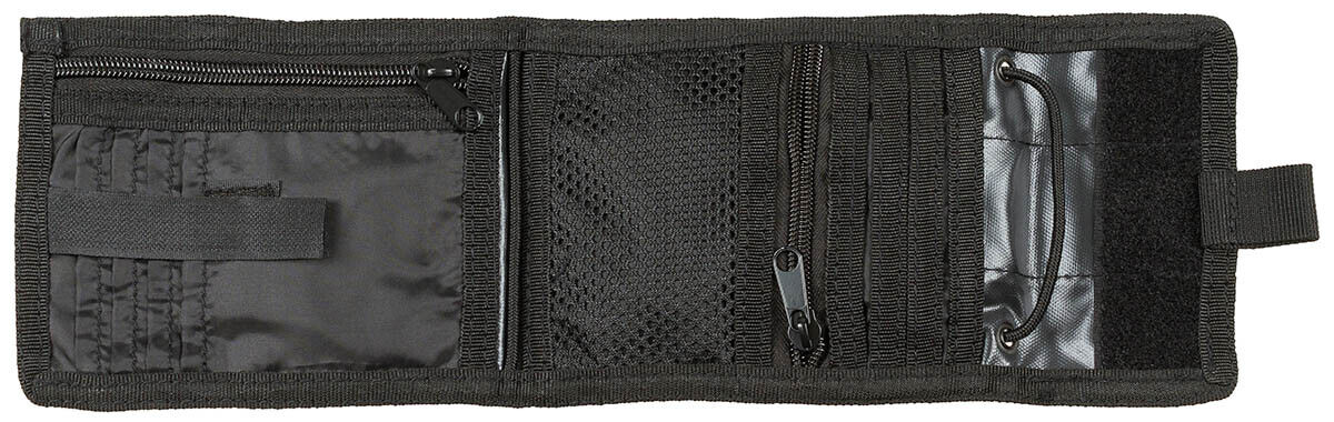 Neck Pouch Military Army Style Black