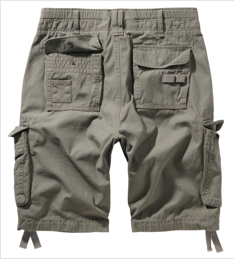 Brandit Pure Vintage Police Combat Shorts Security Work Cargo Camo
