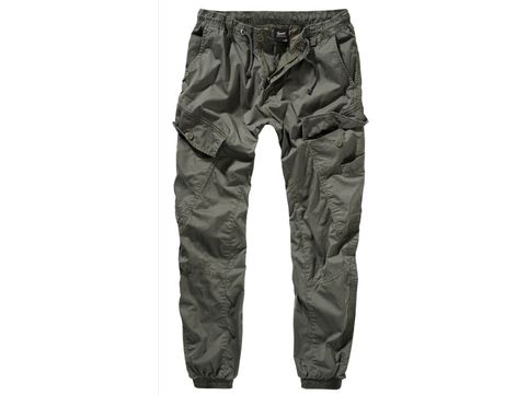 Brandit Ray Vintage Outdoor Hiking Pants Military Army Trousers Mens Olive