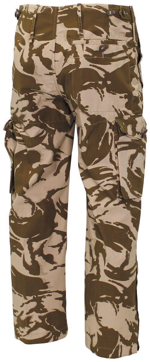 Original British Army Field Pants Desert Windproof DPM – Like New