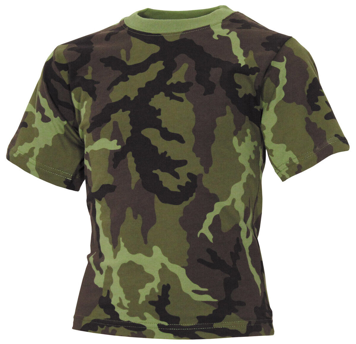 Classic Army Kids T-Shirt US Style Basic M 95 CZ Camo Short Sleeved 100% Cotton