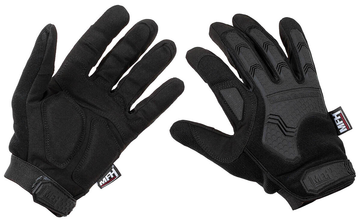 MFH Professional Tactical Gloves Attack Black
