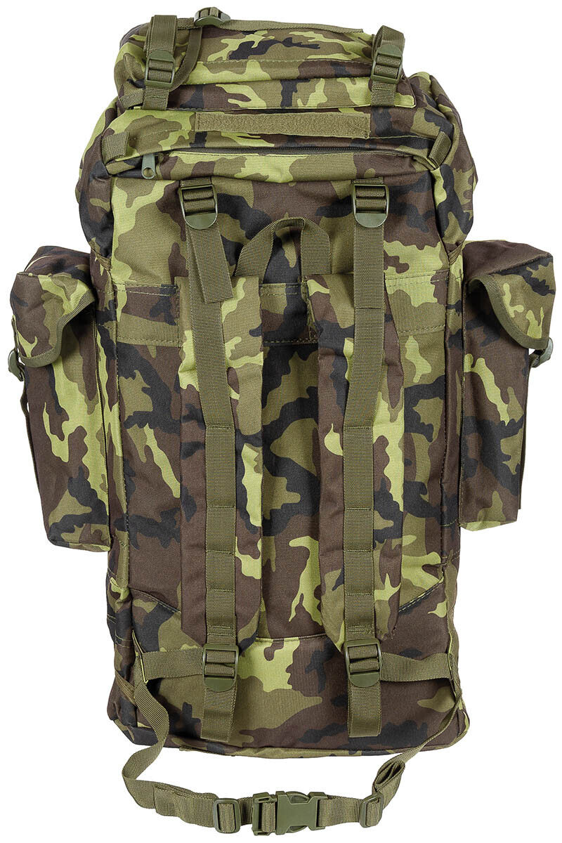 German Army 65L Combat M95 CZ Camo Backpack Bundewehr  MFH Tactical Airsoft