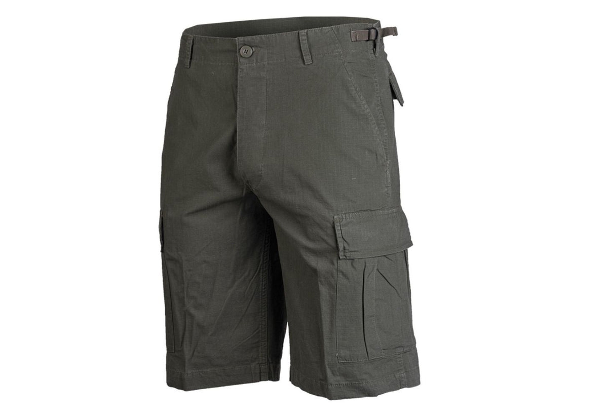 Mil-Tec US Prewash Ripstop Cotton Bermuda Olive