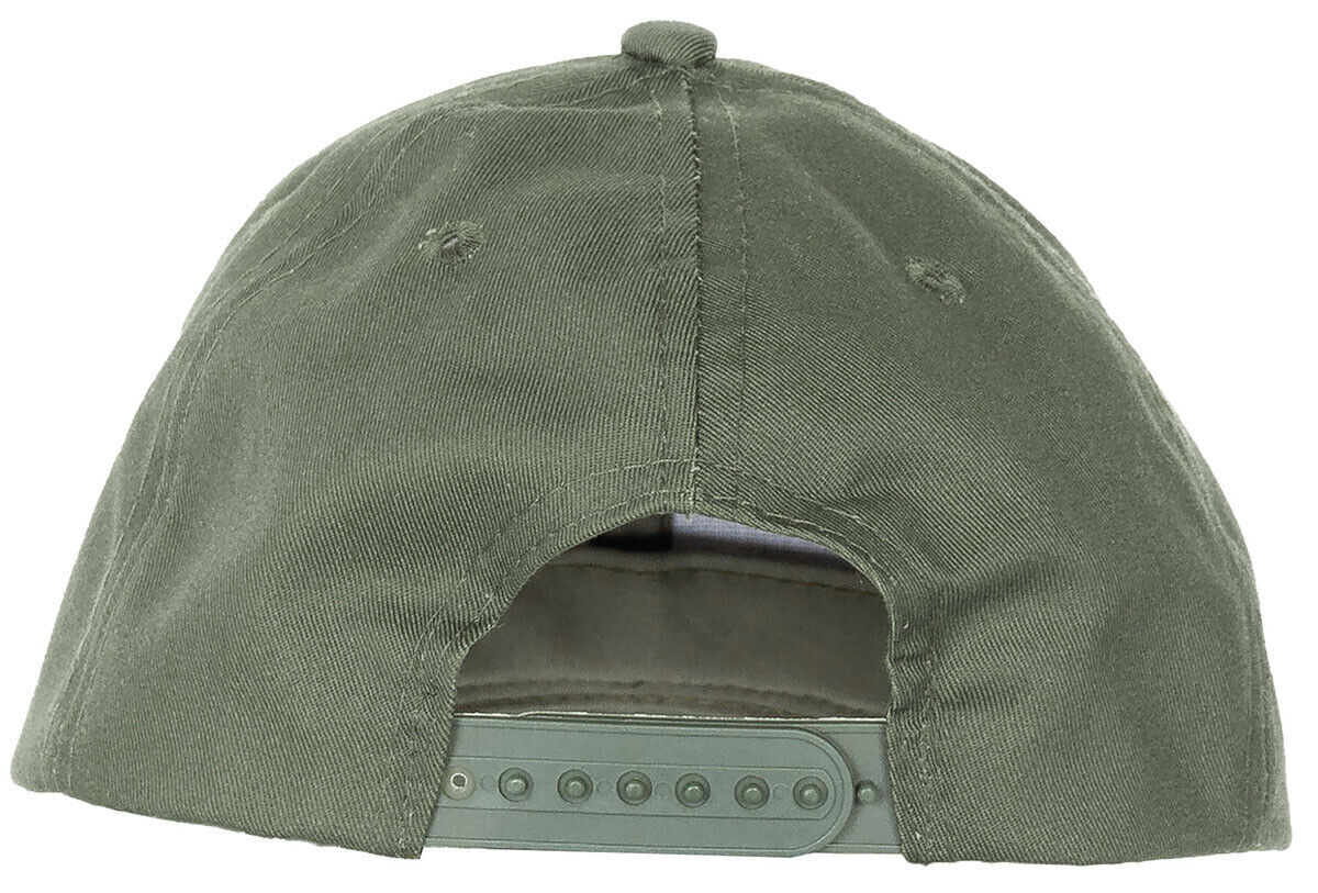 US Army Military Field Outdoor Cap With Loop Panels OD green, size-adjustable