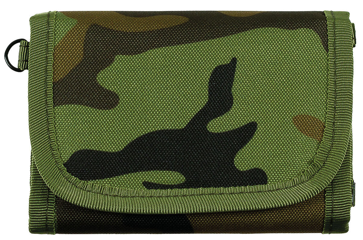 Wallet Military Army Style M 95 CZ Camo ID Window
