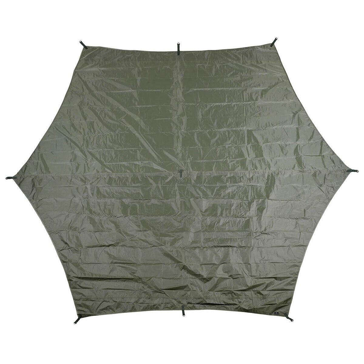 MFH Tarpaulin Hexagon-tarp Green Ca. 340 X310 Cm