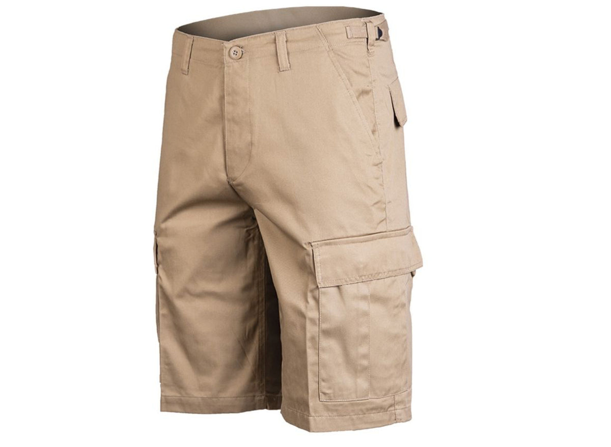 MIL-TEC US BDU Shorts Bermuda Army Patrol Outdoor Hunting Fishing Khaki