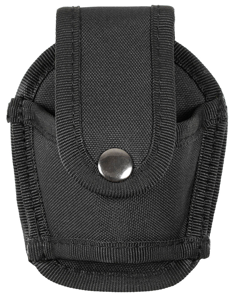 Handcuff Case Nylon Open Black