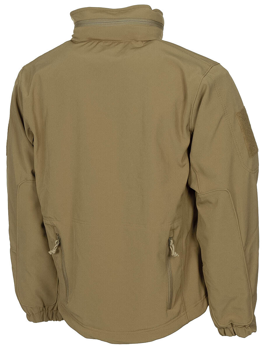 Scorpion Windproof Soft Shell Jacket Men's Army Combat Military Coyote Tan