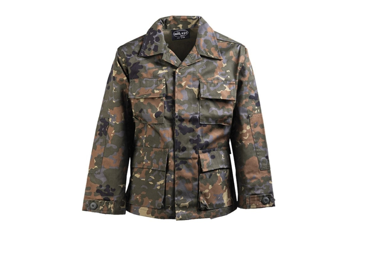 Mil-Tec US Flectar BDU Style Kids Jacket Flecktarn