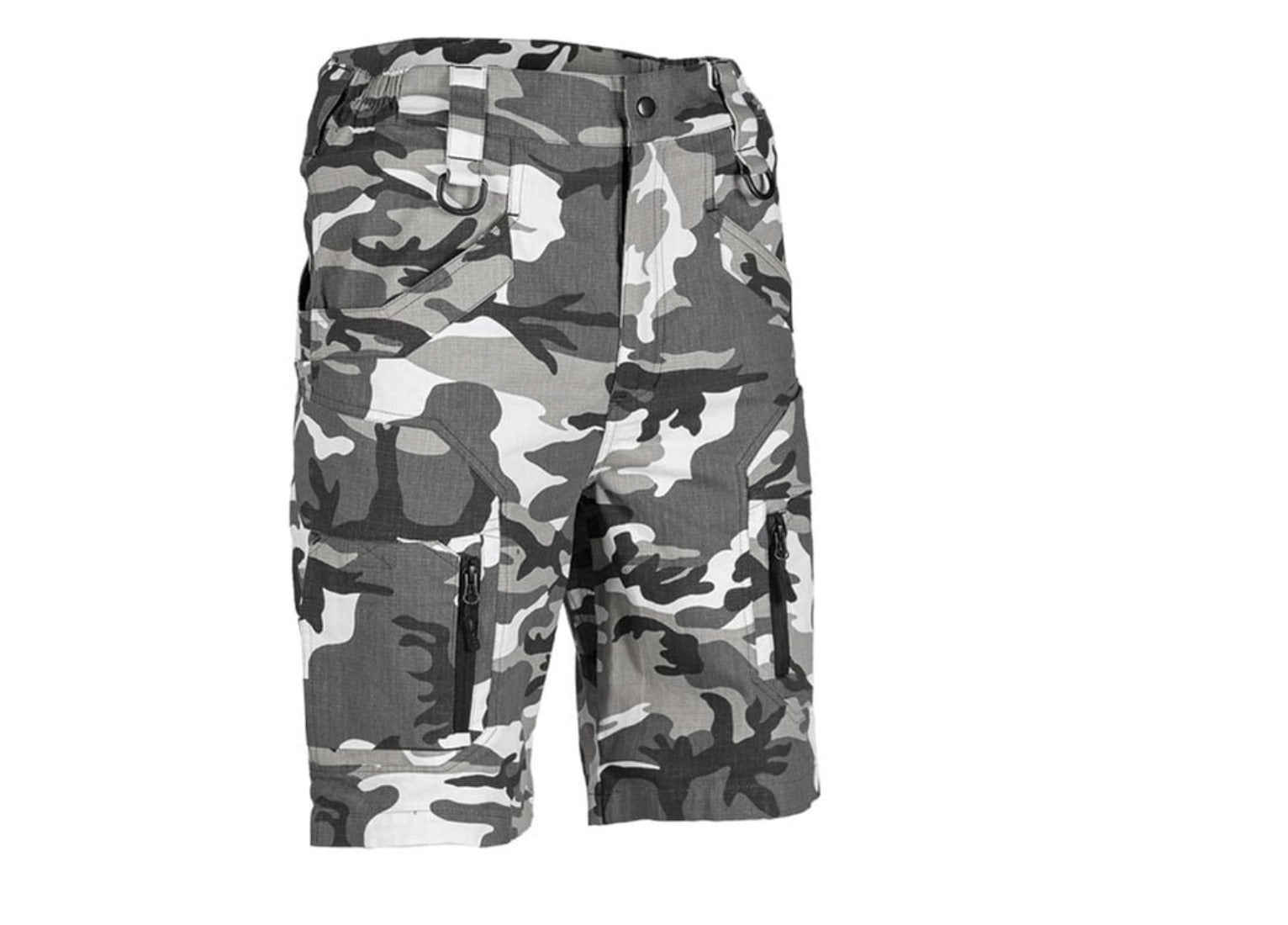 MIL-TEC Ranger Elastic Assault Ripstop Army Style GymTraining Shorts Urban