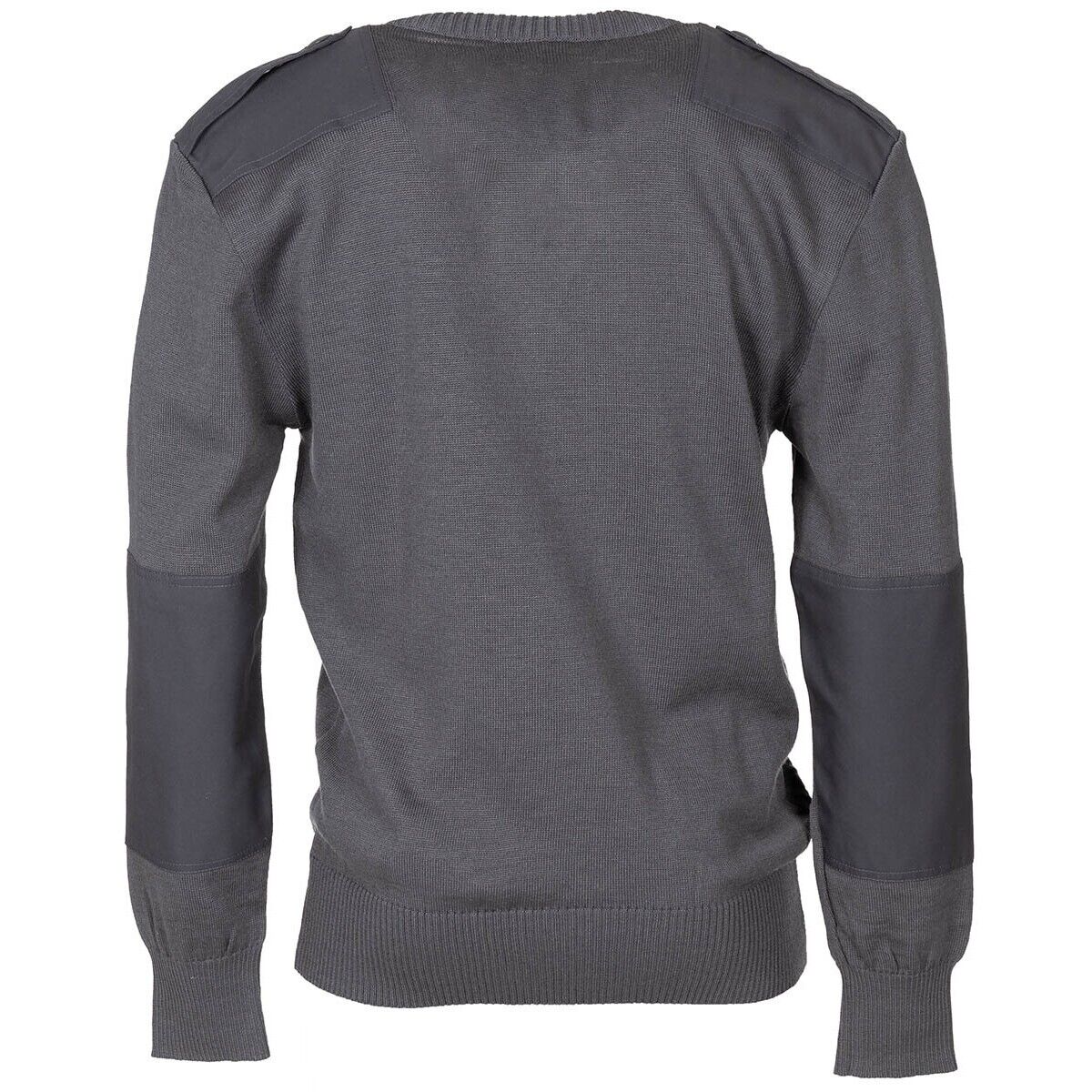 Austrian Army BH V-Pullover Grey Wool Military Surplus Warm Durable Gear
